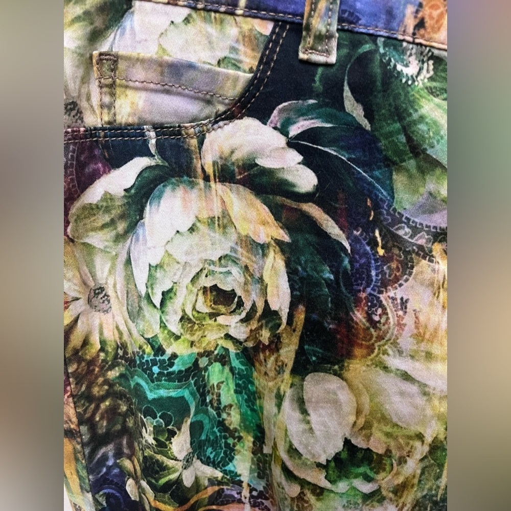 Joe Fresh Multicolor Patterned Pants - Picture 3 of 7